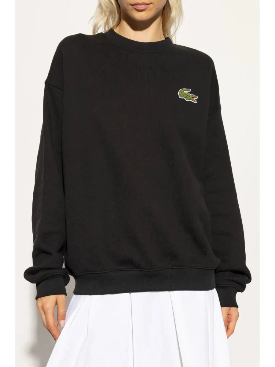 badge fleece sweatshirt - French Destock