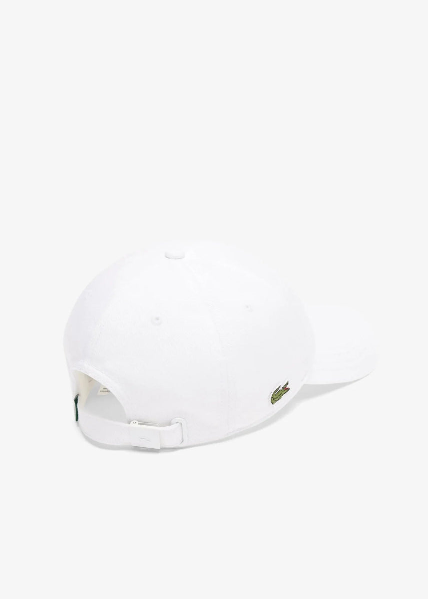 Casquette Lacoste blanche - French Destock