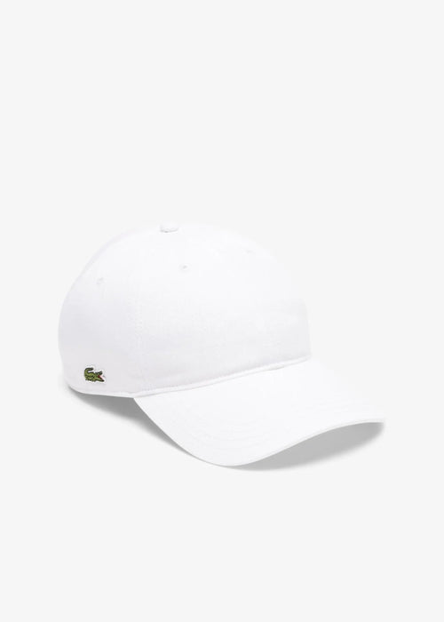 Casquette Lacoste blanche - French Destock