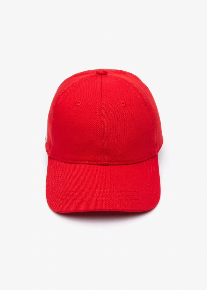 Casquette Lacoste rouge - French Destock