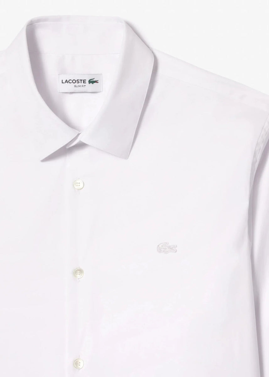 Chemise Lacoste blanche - French Destock