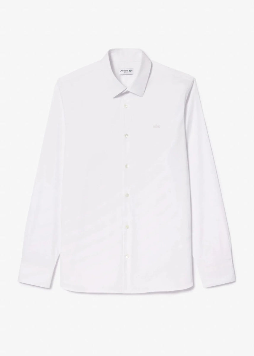 Chemise Lacoste blanche - French Destock