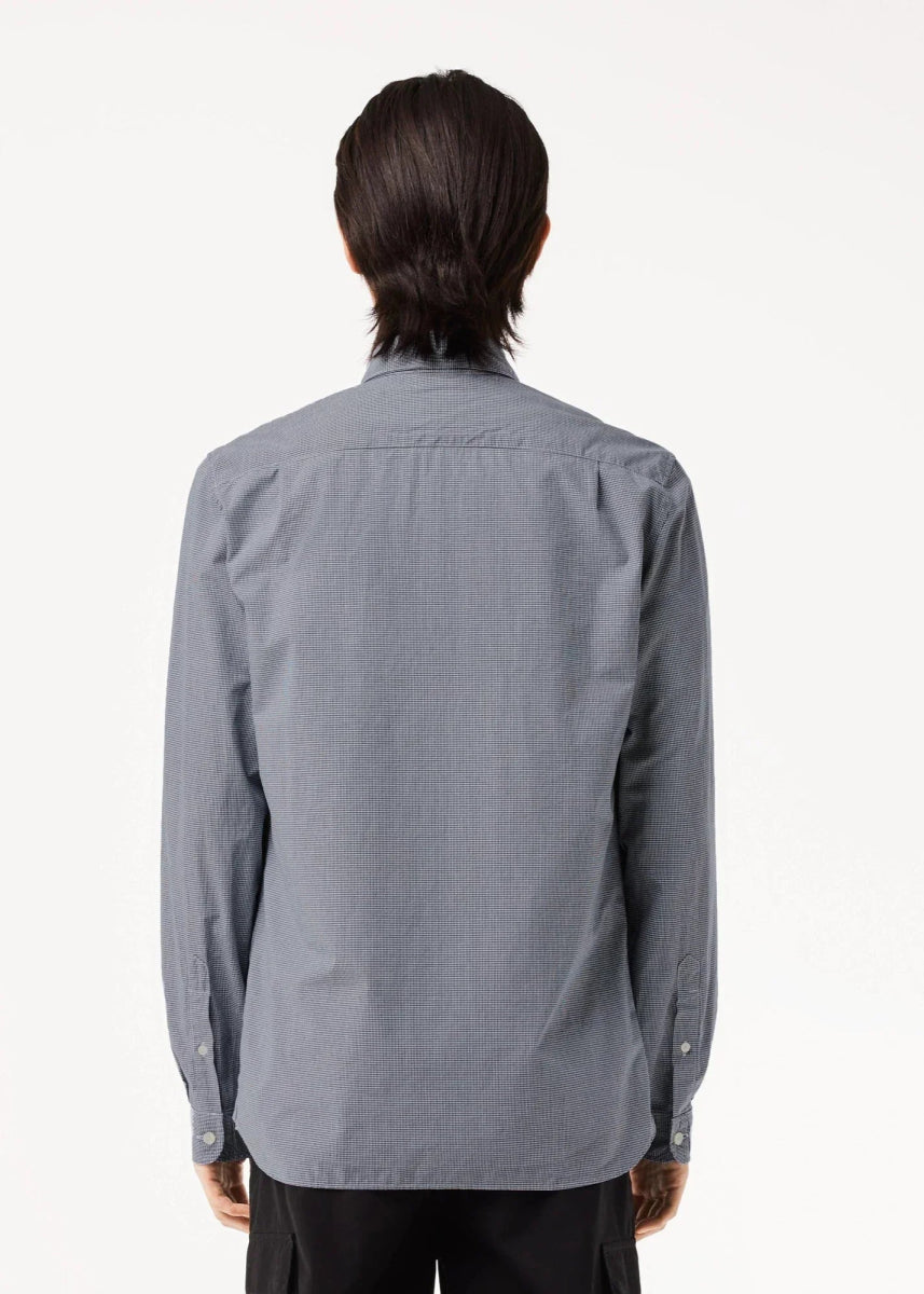 Chemise vichy Lacoste marine - French Destock