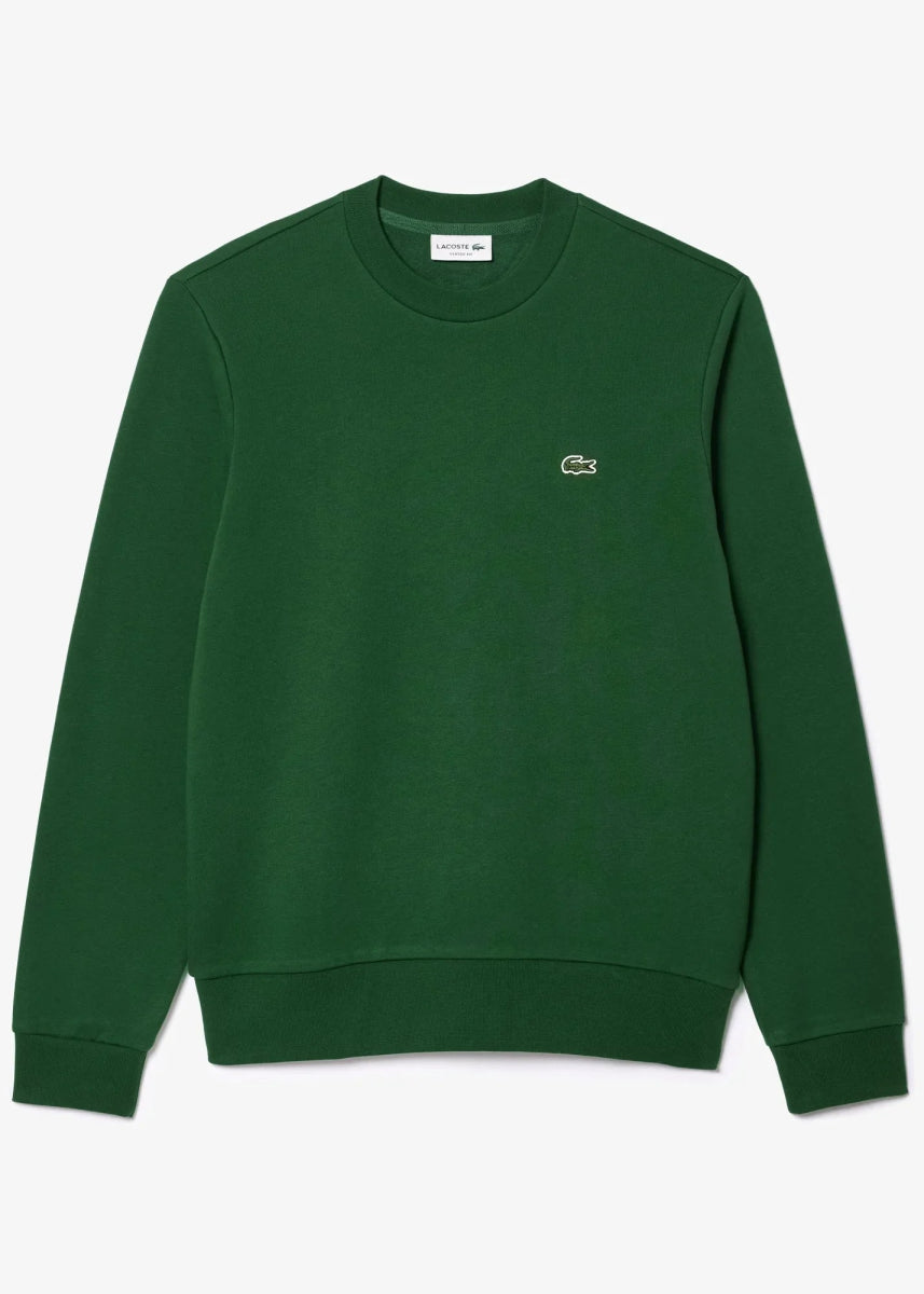 Sweat Lacoste vert - French Destock