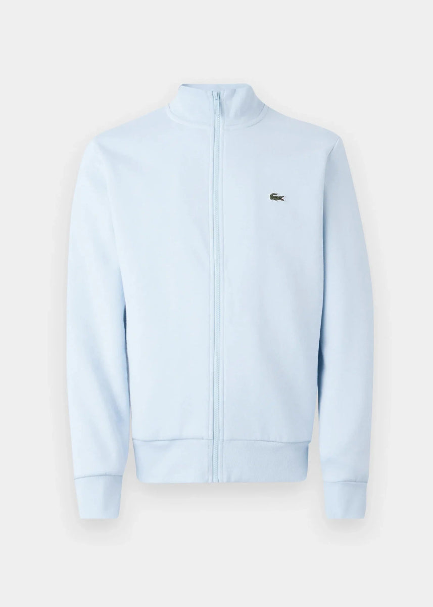 Sweat zippé Lacoste bleu - French Destock