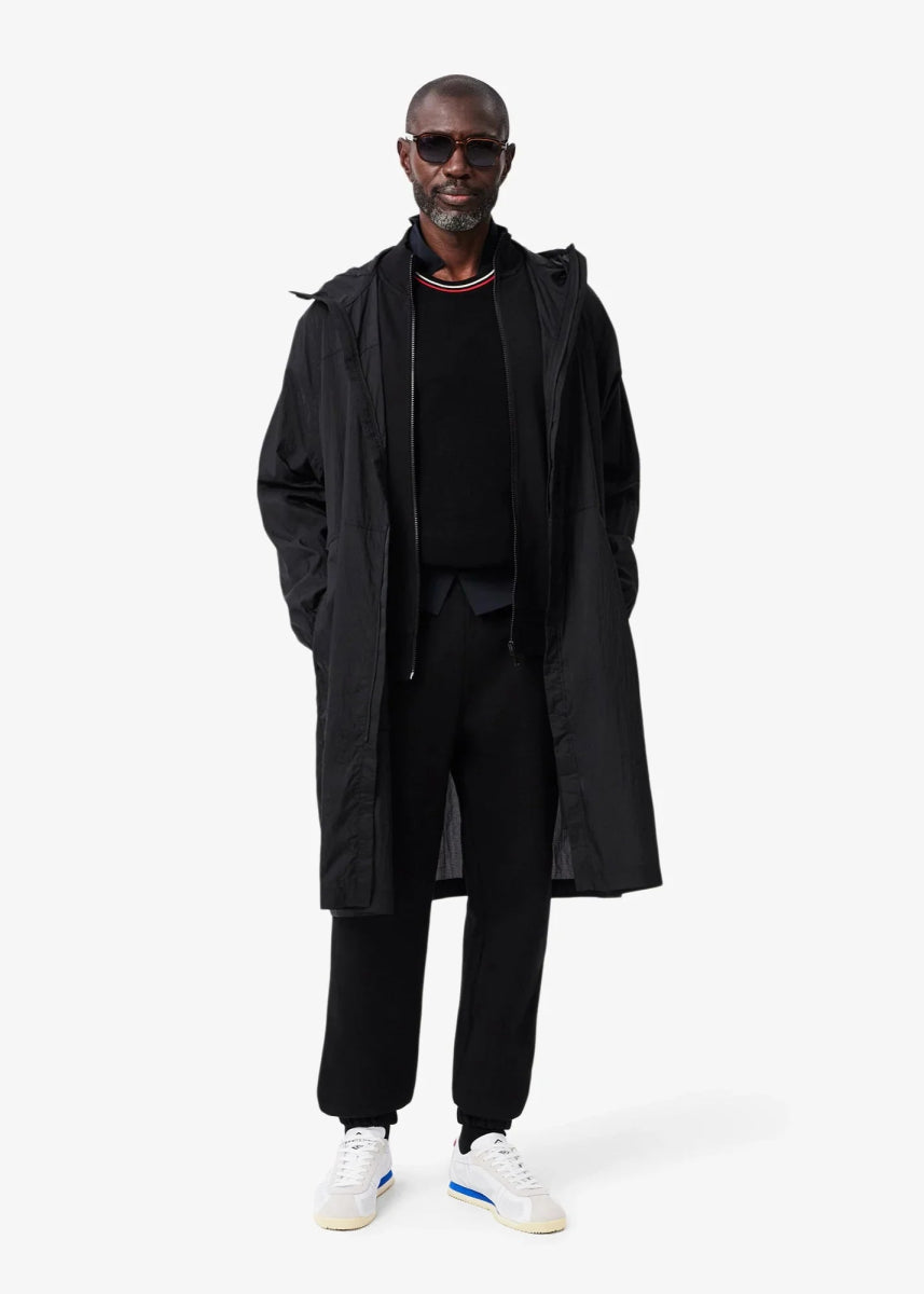 Sweat zippé Lacoste noir - French Destock