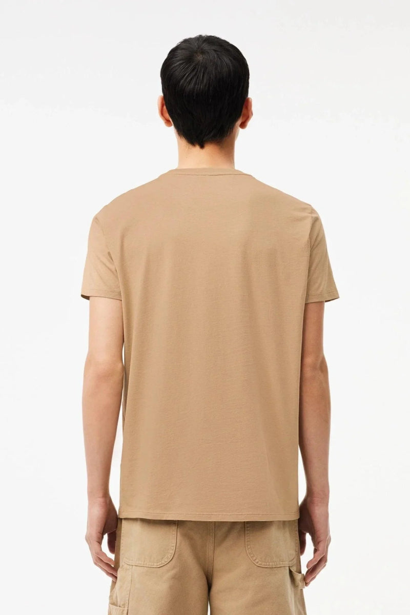 T-Shirt Lacoste beige - French Destock