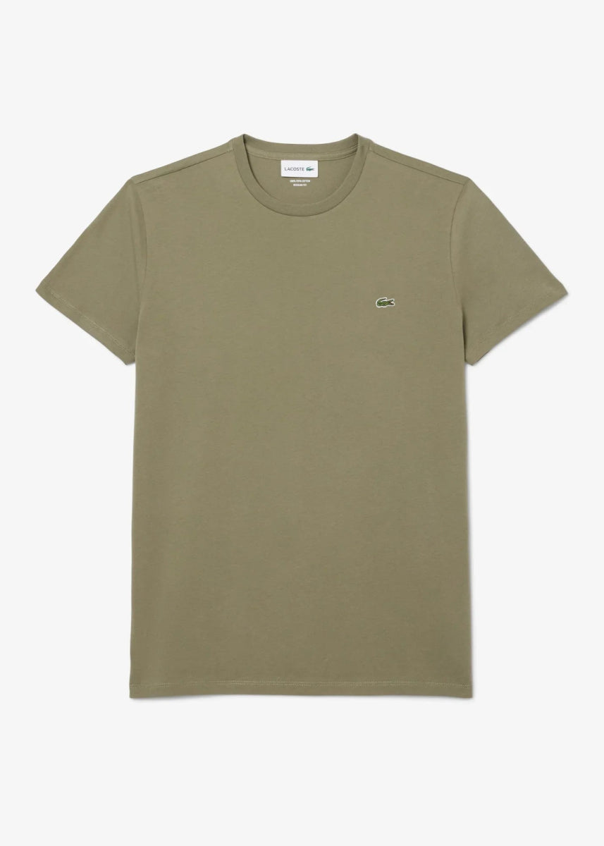 T-shirt Lacoste kaki - French Destock