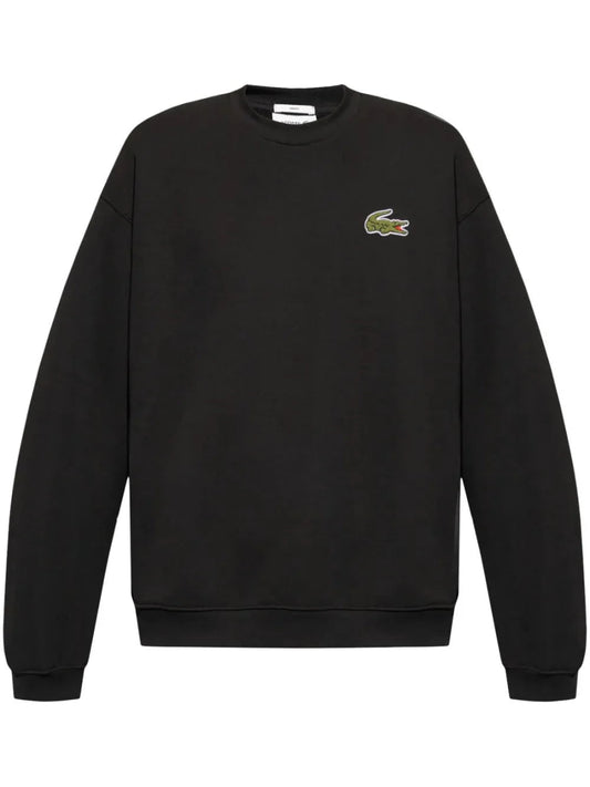 badge fleece sweatshirt - French Destock