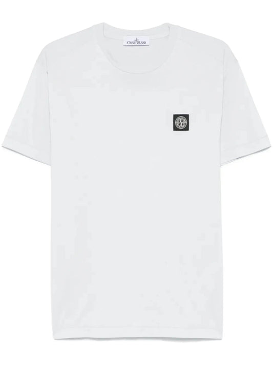 Compass - patch cotton T-shirt - French Destock