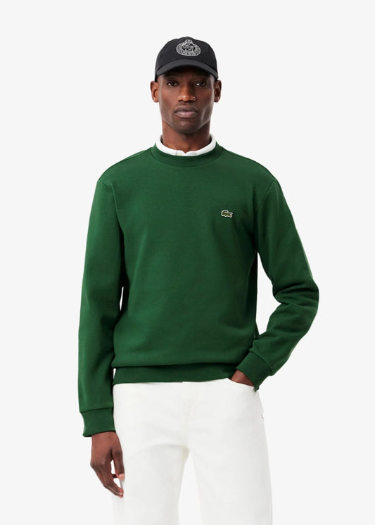 Sweat Lacoste vert - French Destock