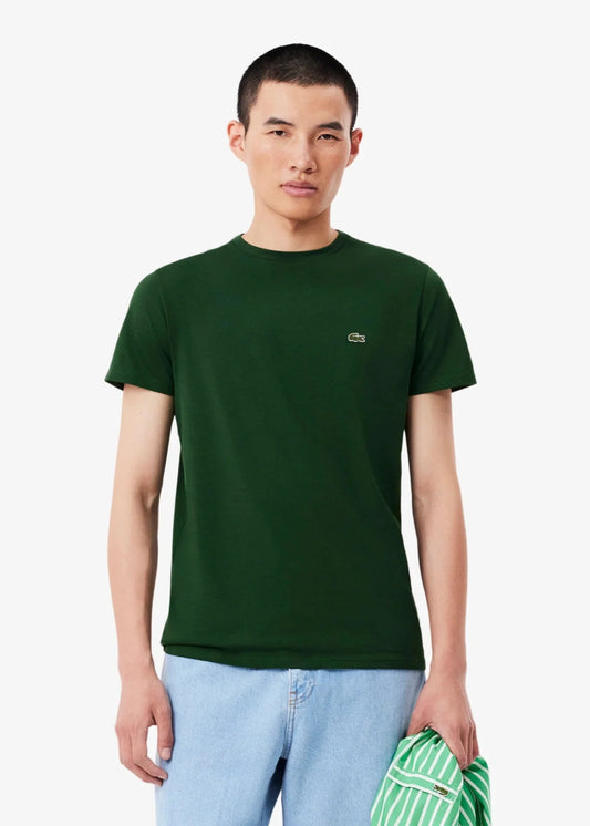T-shirt Lacoste vert foncé - French Destock